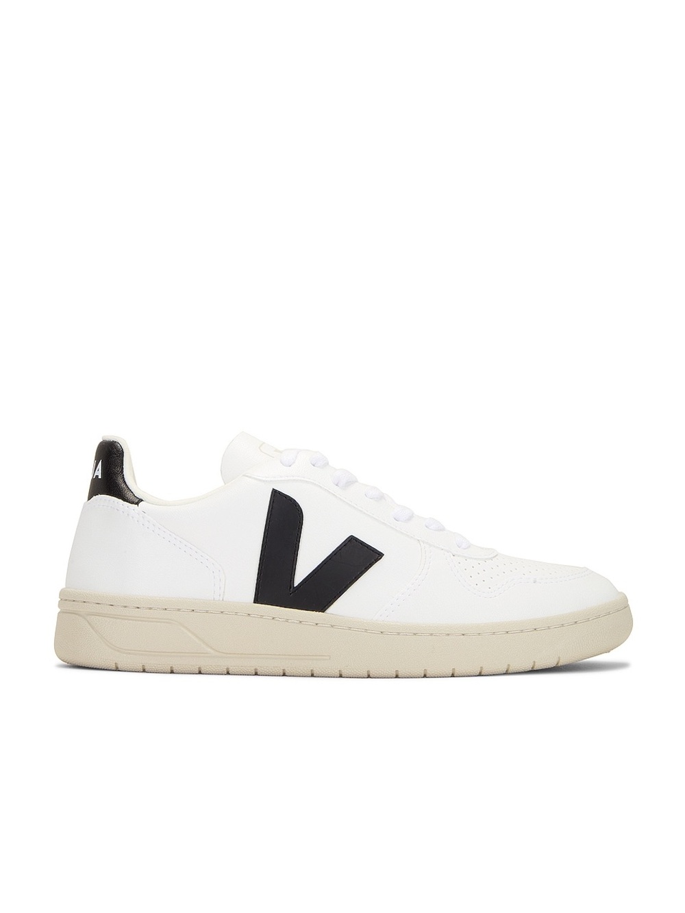 - NEW Veja V-10 Sneakers in White & Black BT